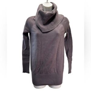 River Island brown ribbed turtleneck sweater